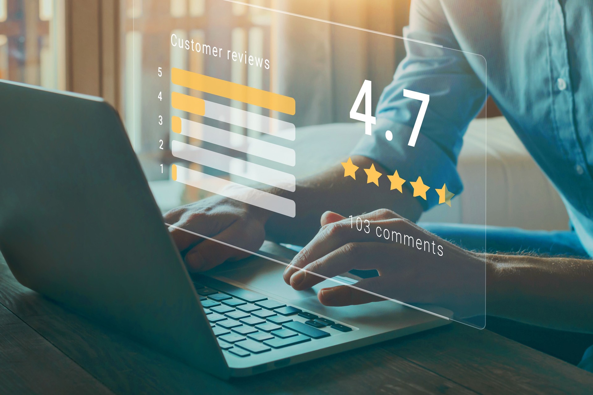 customer reviews online, positive feedback, 5 star